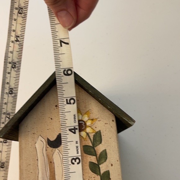 Decorative Birdhouse Hand Painted - Picture 8 of 9